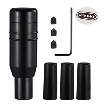1Car Gear Stick Aluminium Universeel Automatisch Zwart