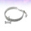 1St Wit Rhinestone Halsketting Hond Met Creatief Design 1