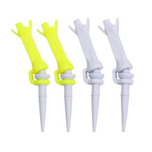 4St Plastic Golf Tees Voor Oefening En Sport Gebruik