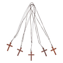 5St Handgesneden Kruis Sieraden Vrouwen