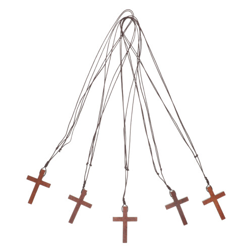 5St Handgesneden Kruis Sieraden Vrouwen