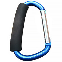 1St Aluminium Carabiner Clip Met Sponsgreep Voor Outdoor Klimmen