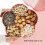 1Appetizer Tray Roze Met Compartimenten Voor Snacks 6