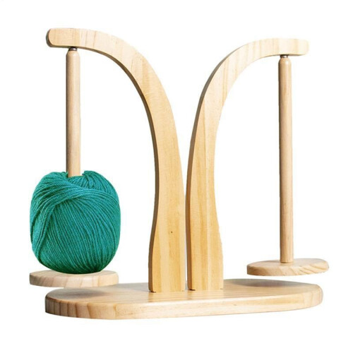 Rotating Yarn  Holder Spinnings Knitting Tools Crochet Yarn  Storage Rack Magnetic Thread Spool Wool Spinner2pc 1