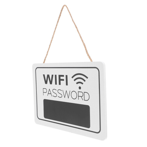 1Witte WiFi Deurhanger Met Duurzaam Retro Ontwerp