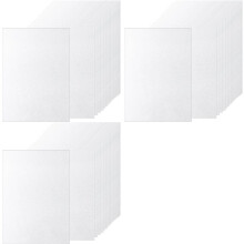 45 Pieces Shrink Plastic Sheets, Sanded Shrink Paper Shrink Film Sheets for DIY Keychains, for Jewelry