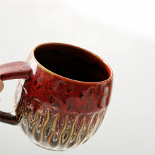 Caneca de Café - Copo de Cerâmica com Aparência Artesanal, Caneca de Chá , Pode Ir Ao Micro-Ondas e À Máquina de Lavar Louça D