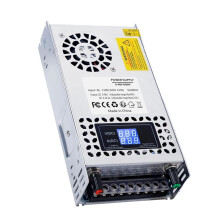 48V Adjustable Power Supply 600W, Switching Power Supply AC 110V/220V to 0-48V Converter for Dimmable LEDs