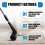 Electric Cleaning Scrubber Cordless Powerful Scrub Brush with Adjustable Extension Long Handle Replaceable Brush Heads B 5