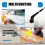 Electric Cleaning Scrubber Cordless Powerful Scrub Brush with Adjustable Extension Long Handle Replaceable Brush Heads B 6