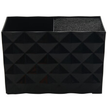Black Professional Salon Shear Holder for Stylist Scissors Rack Holder Case Hair Clips Storage Box Hairdressing Combs Organizer