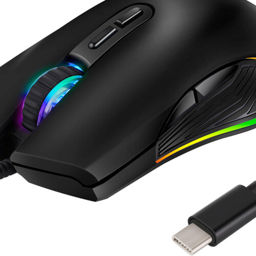 1Computer Gamer Type-C USB Met 4 Rgb Modus En 7 Knoppen 2