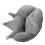1Cushion Creatief Grijs Antislip Zitkussen 1