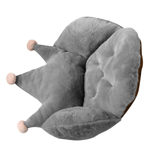 1Cushion Creatief Grijs Antislip Zitkussen