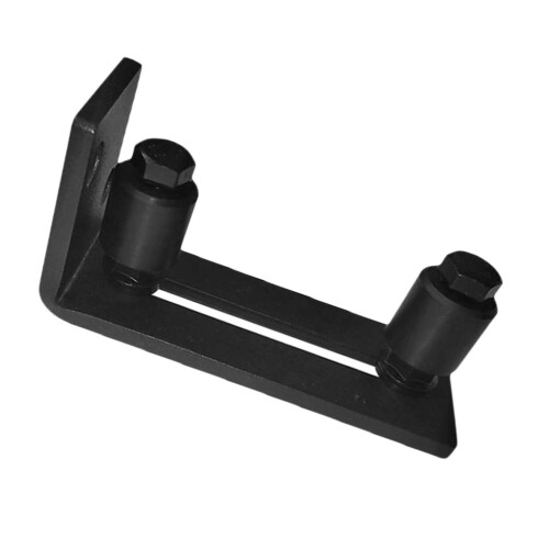 1St Zwarte Ground Mount Door Guide Met Lagerontwerp