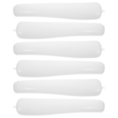 3Paren Witte Opblaasbare PVC Bootshaper Lange Dameslaarzen