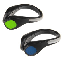 2St Slipvaste LED Schoenenclips Voor Nacht Hardloopveiligheid