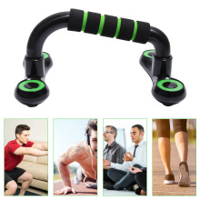 1Paar Pushup Stands Home Gyms Antislip Handvatten Zwart