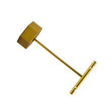 1Draagbare Gouden Oorbellenstandaard Sieraden En Ringen