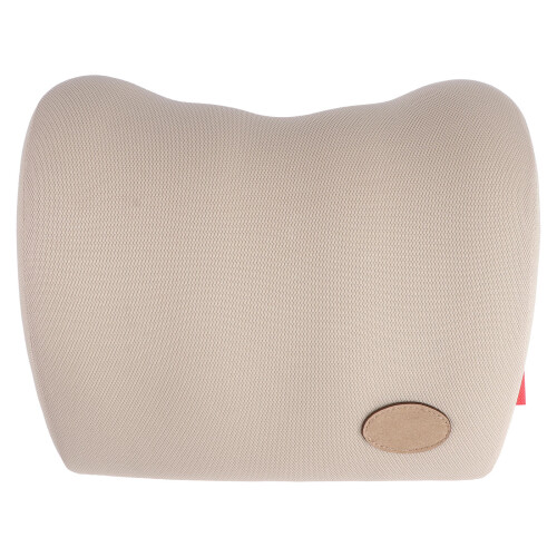 1X Auto Rug Beige Hoofdsteun Met Geheugenschuim