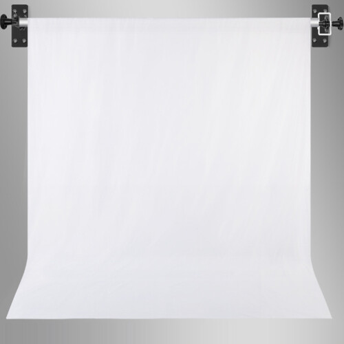 1St Wit Solid Color Achtergronddoek Voor Beginners En Professionals 2