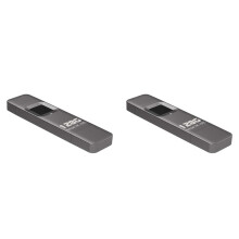 2X Fingerprint Encrypted U Disk Mobile Phone Computer Dual-Use High-Speed Transmission Flash Memory 128G for /