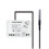 10X Tuya  Zigbee  with Temperature Sensor Passive Dry Contact Zigbee Relay Work with Home Assistant AC85-250V 2