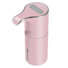 Distributeur de savon moussant automatique sans contact, pompe à savon moussant étanche, 450 ml, rechargeable pour salle de bain et cui