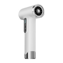 Sèche-cheveux portable sans fil 100 000 tr/min, batterie 15 000 mAh, rechargeable par USB, 200 W, avec embout pour la maison et les v