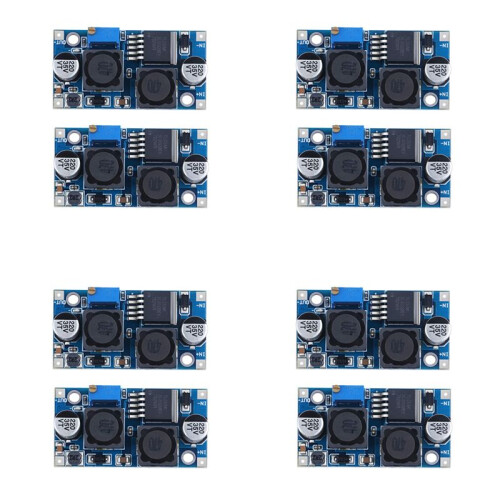 8Pcs Adjustable - Buck Boost Converter Automatic Wide Voltage Regulator XL6009 Voltage Module
