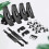 1Set Zwarte Paddle Bracket Voor Opblaasboot En Kayak Stevig 6