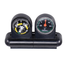 1Vehicle Compass Met Thermometer, Gemakkelijk Te Lezen Voor Auto
