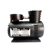 1Plastic Car Tyre Inflator Stil En Krachtig Met Universele Adapter