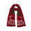 1X Gebreide Kerst Sjaal Dames Grote Speelse Winterstijl 1