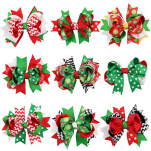 2St Kinder Kerst Haaraccessoires Met Grip En Vrolijke Kleuren