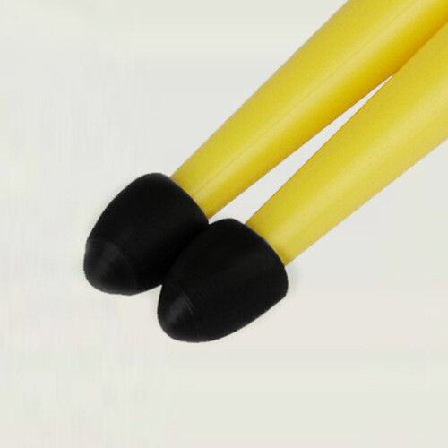 10St Silicone Drumstick Tip Zwart Oefenbeschermers 2