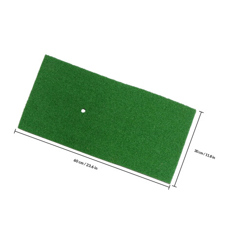 2St Compacte Indoor Golfmatten Rubber Onderlaag 1