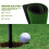 2St Compacte Indoor Golfmatten Rubber Onderlaag 4