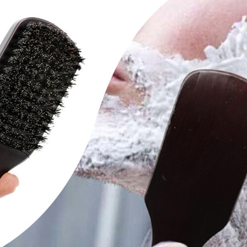1Beard & Mustache Comb Zwart Bamboo Voor Nette Baarden 2