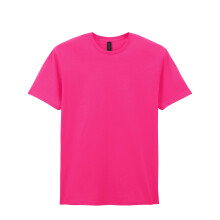 (3XL, Heliconia) Gildan Unisex Adult Softstyle Plain Cotton T-Shirt