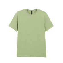(XXL, Pistachio) Gildan Unisex Adult Softstyle Plain Cotton T-Shirt