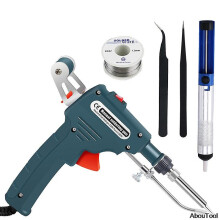 220V 60W Handlötpistole, elektrischer Lötkolben, automatische Lötmaschine, Lötpistolen-Set mit externer Heizspirale