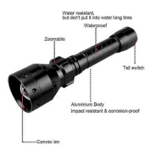 850 nm 10 W Infrarot-Jagdlampe mit großer Reichweite und Nachtsichtfunktion, geeignet für die Nachtjagd und den Einsatz im Freien