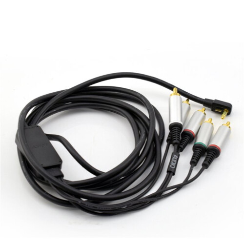 2X Rca Av Tv Cable de Video Cable de Cable para Psp 2000/3000 Av Cable 2