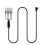 2X Rca Av Tv Cable de Video Cable de Cable para Psp 2000/3000 Av Cable 6