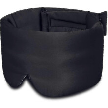 Slaapmasker van 100% moerbeizijde met verstelbare hoofdband voor mannen en vrouwen, zacht, lichtblokkerend oogmasker voor op reis en thu