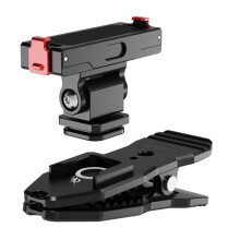 For GO3S/3 Magnetic Quick-Release Cold Shoe to Shoulder Strap Clip Multi-Angle Adjustment Fixed Bracket
