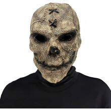 Gruselige Latexmaske Halloween Kostüm Totenkopf Realistisch — schädel maske, latex maske, halloween kostüm
