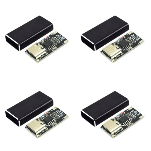 4X PD/QC/AFC/PPS/FCP Type-C Decoy Board USB-C Boost Module Type-C Trigger Polling Detector Power Snellaadbord