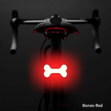 Fahrradrücklicht, USB-wiederaufladbar, LED-Rücklicht mit mehreren Beleuchtungsmodi für Mountainbikes und Rennräder